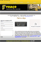 Mobile Screenshot of fesaco.com.br